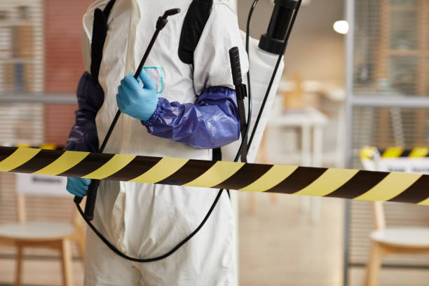 Professional Trauma Scene Cleanup technician working in Purdum, NE